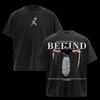 Toji Fushiguro T-Shirt Acid Washed Tee Left It All Behind Jujutsu Kaisen Anime