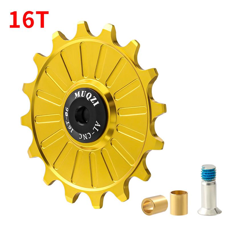 MUQZI 11/12/13/14/15/16/17T Rear Derailleur Jockey Wheel Ceramic Bearing Pulley Guide Wheel For 7/8/9/10/11 Speed