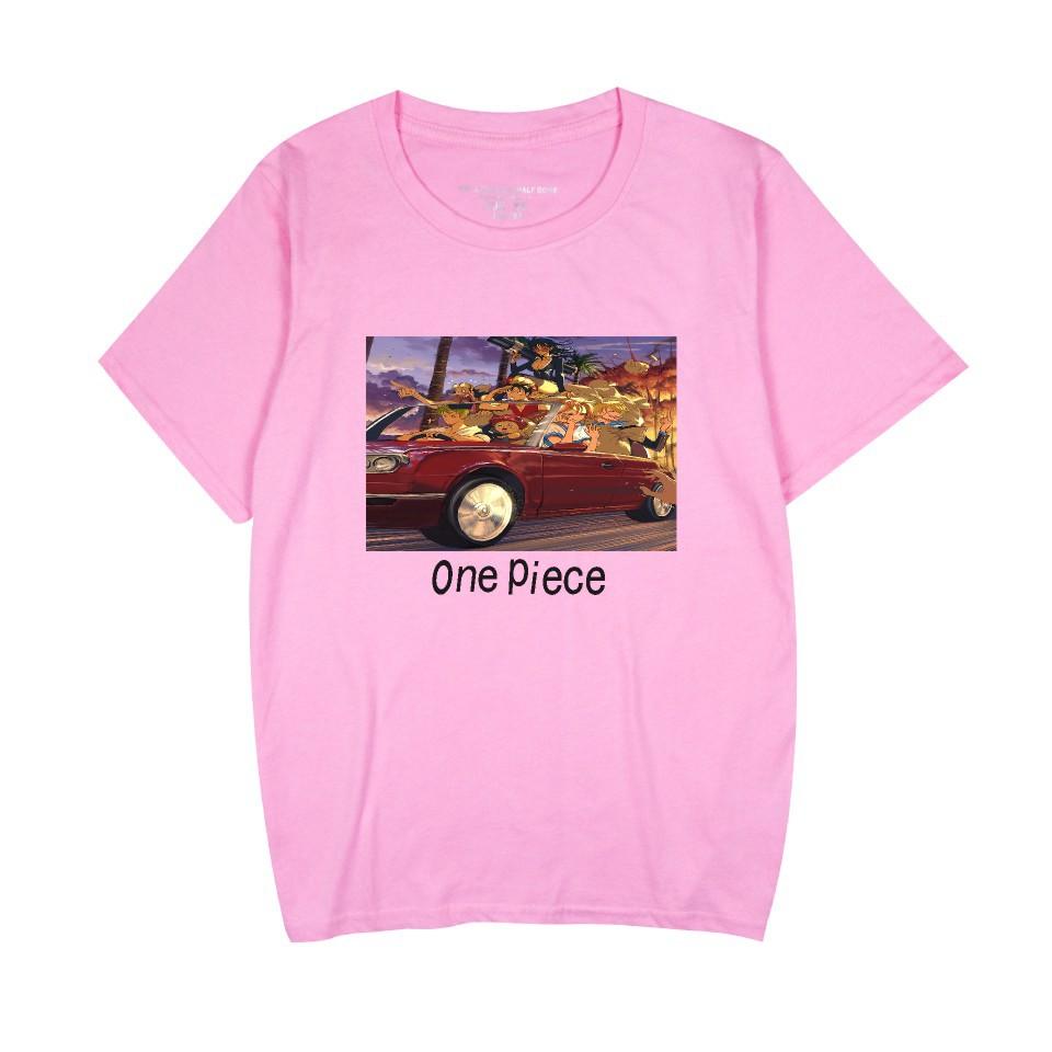 Fashion for Fans of ONE PIECE Anime Women Men's Casual Printed Short Sleeve T-shirts