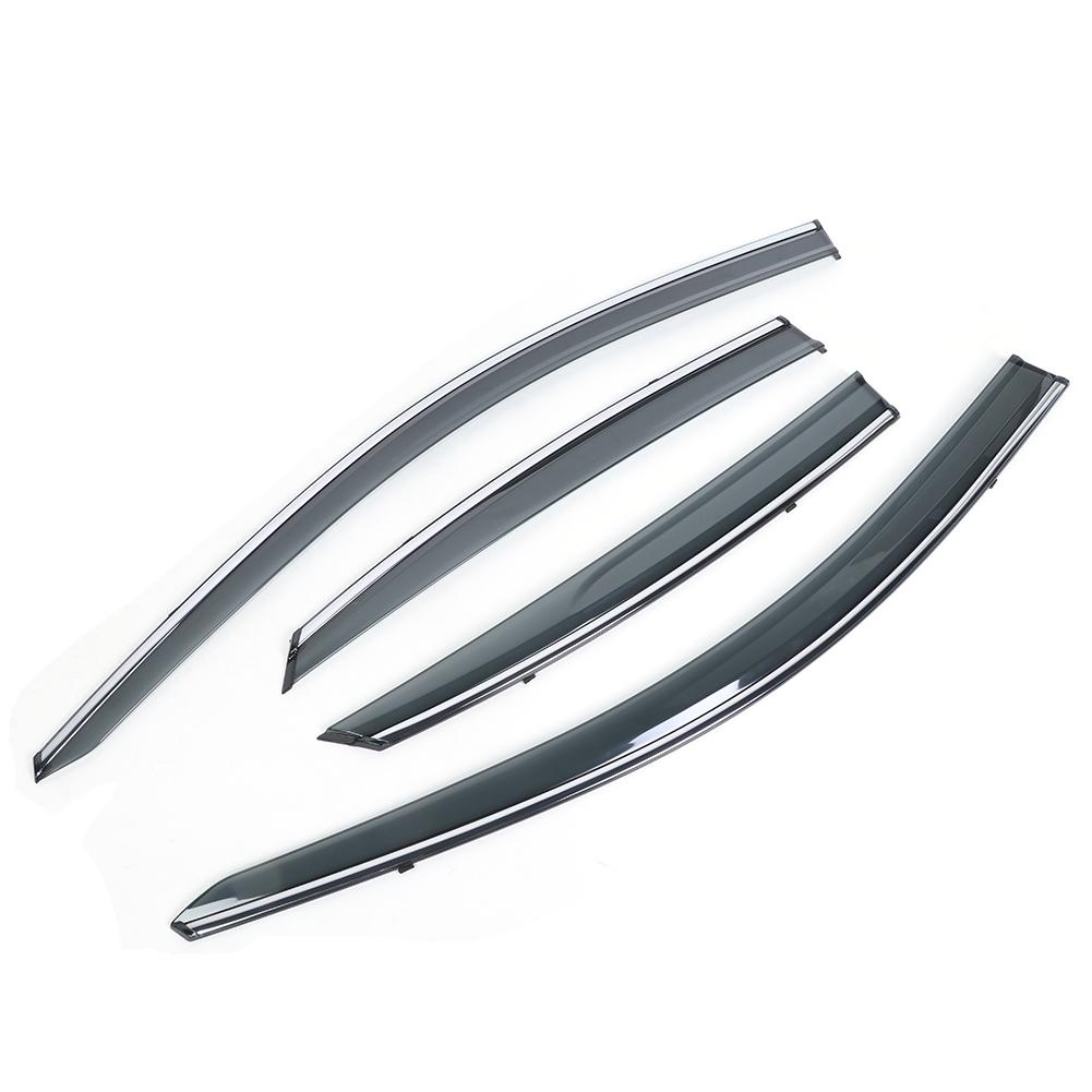 4Pcs Set Window Shield Rain Sun Visor Guard Modification Fit for Toyota Avalon 2019 up