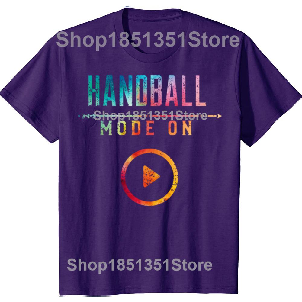 

Funny Handball Mode on Graphic Tshirts Men Womens Fashion Casual Tshirt 100 Cotton Loose Oversized Sports T Shirt 4XL