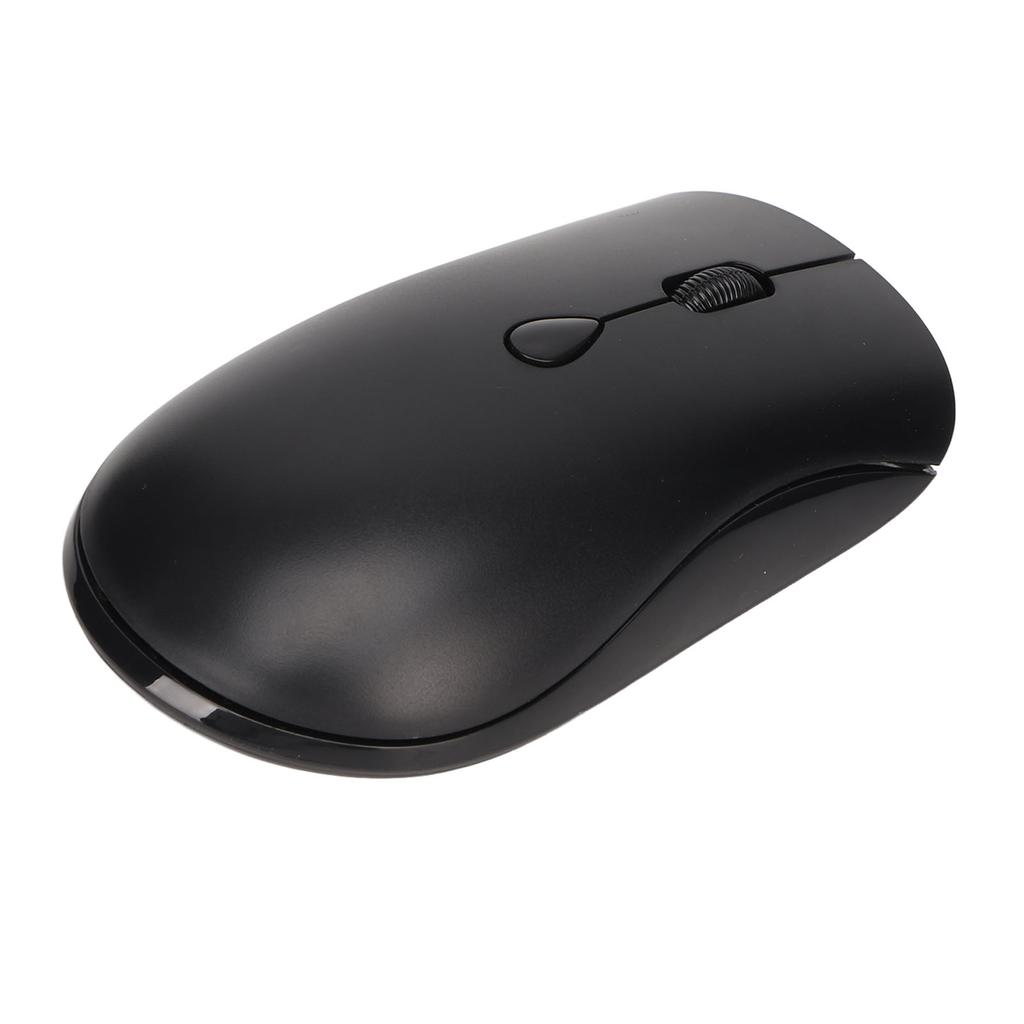 2.4G Wireless Mouse 1600DPI Ergonomic Rechargeable Battery Bluetooth 5.2 Silent Mouse for Office Desktops PC