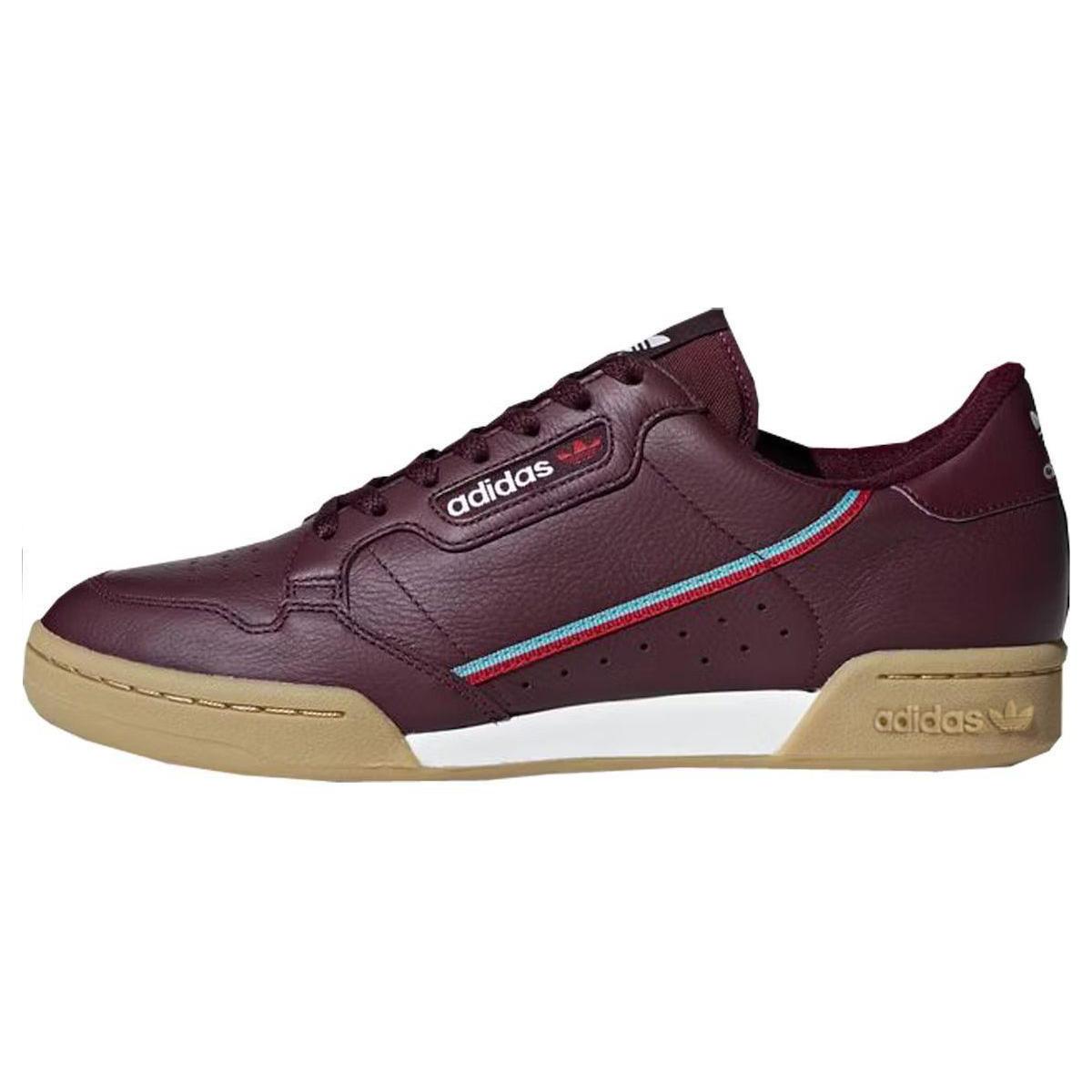 Adidas Continental 80  Maroon  B41677 36