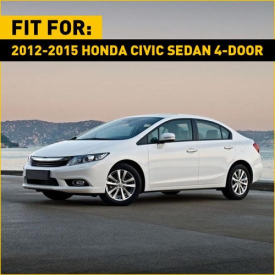 For 2014 2013 Civic 2012 15 Honda Sedan Bracket Front Beam Bumper Mount Support