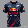 Red Bull Racing 3D Men's T-shirt F1 Formula Racing Red Bull Racing Suit Extreme Sports High Quality Brand Training Suit
