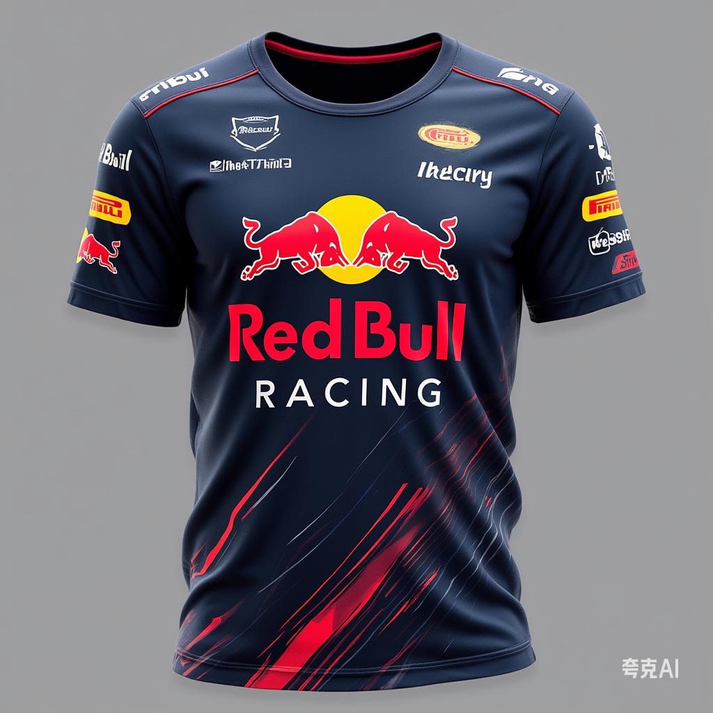Red Bull Racing 3D Men's T-shirt F1 Formula Racing Red Bull Racing Suit Extreme Sports High Quality Brand Training Suit
