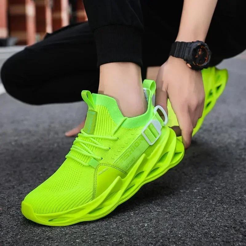 2024 Men Sneakers Breathable Running Shoes Outdoor Sport Fashion Comfortable Casual Couples Gym Mens Shoe Tenis Masculino Women