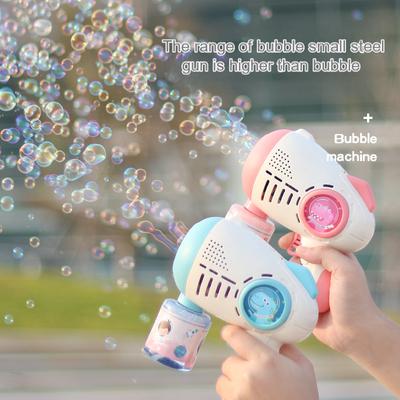 Astronauta Elektryczna Automatyczna Maszyna Do Baniek Światła Pistolet Do Baniek Letnia Plaża Kąpiel Na Zewnątrz Fantazyjne Zabawki Dla Dzieci Prezent Dla Dzieci