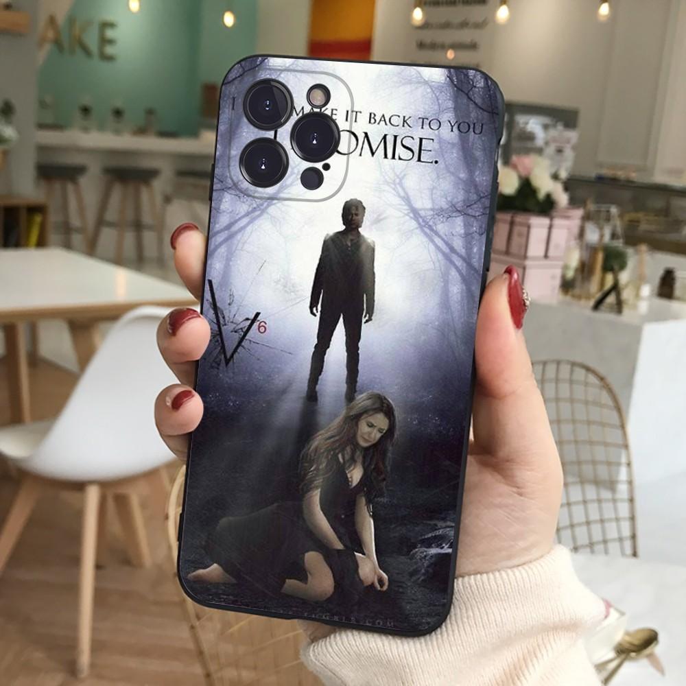 Vampire Diaries Handyhülle Silikon Weich für iphone 16 15 14 13 12 11 Pro Mini XS MAX Plus X Hülle