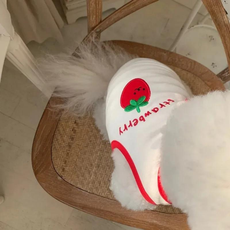 Cute Fruit Puppy Vest Pet Summer Embroidered Clothes Teddy Schnauzer Sleeveless T-Shirt Breathable Pullover Fashion Dog Clothes