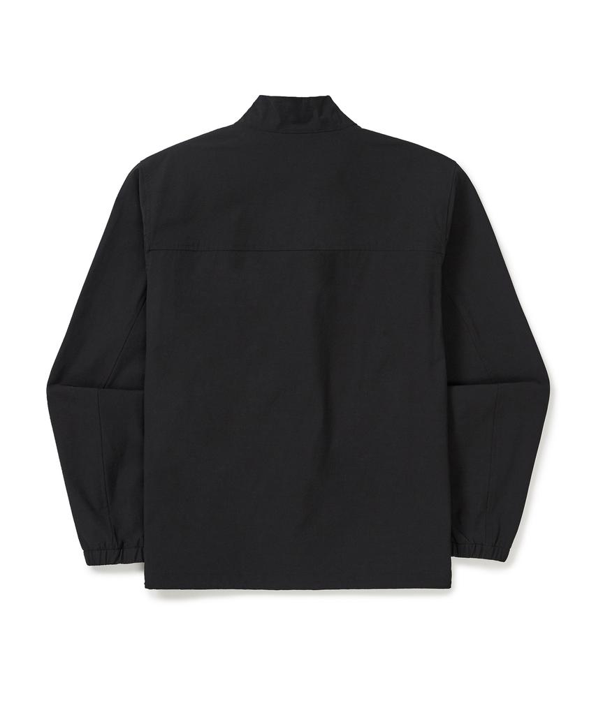 Snowpeak Apparel Cordura Stand-Neck Windbreaker (S25Zmpwb02) Black