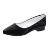 Women Low Heel Pointed Toe Sandals Ladies Flat-bottomed Casual Single Shoes Soft Anti-slip Comfortable Shoes Footwears
