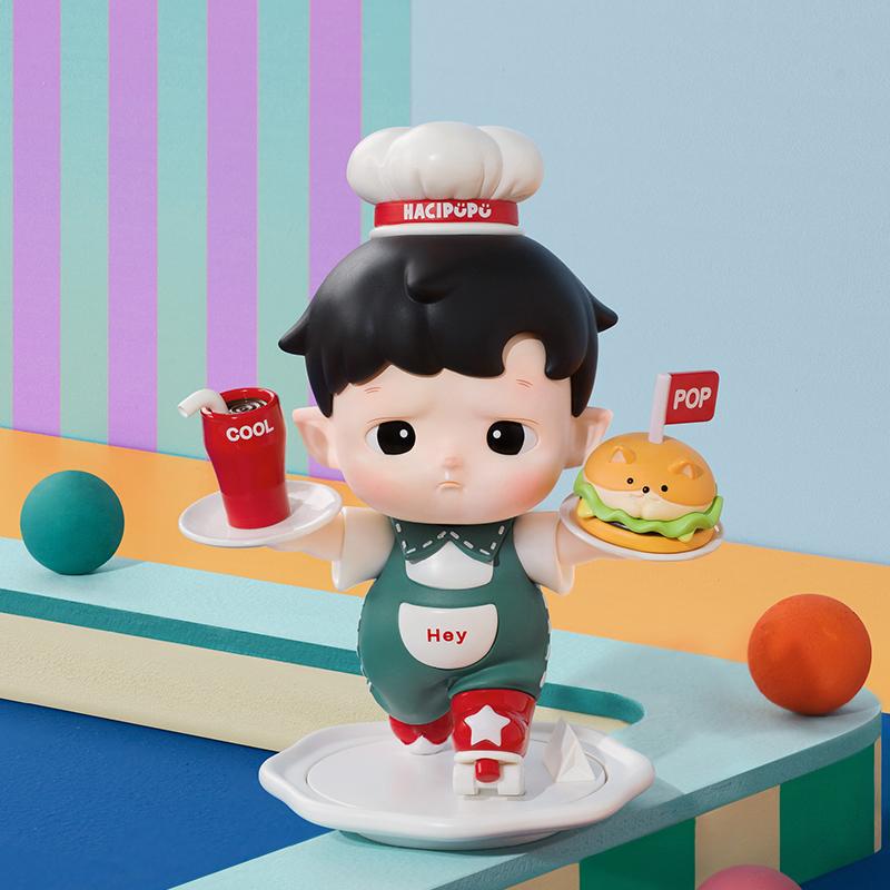 New POP MART Hacipupu Rolling Time Machine Series Little Voyager Figure PPMT-2505-0038