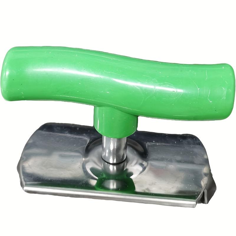 

Консервный нож из нержавеющей стали 304 с нескользящей ручкой, инструмент, экономящий усилия, доступный в нескольких размерах для открывания бутылок, подходит для использования на кухне и в ванной комнате зелёный