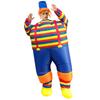 Aufblasbares Clownskostüm Aufblasbarer Joker-Jumpsuit für Halloween Cosplay Party Weihnachten Erwachsenengröße