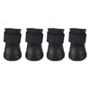 4pcs Flexible Pet Rain Boots Waterproof Waterproof Dog Boots Dog Rain Shoes  Outdoor Travel
