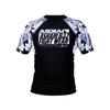ASKARI Boxen Kampf Match Design 3D Herren Fitness Kurzarm T-Shirt Atmungsaktives Mesh Sport T-Shirts Für Herren Outdoor Training T