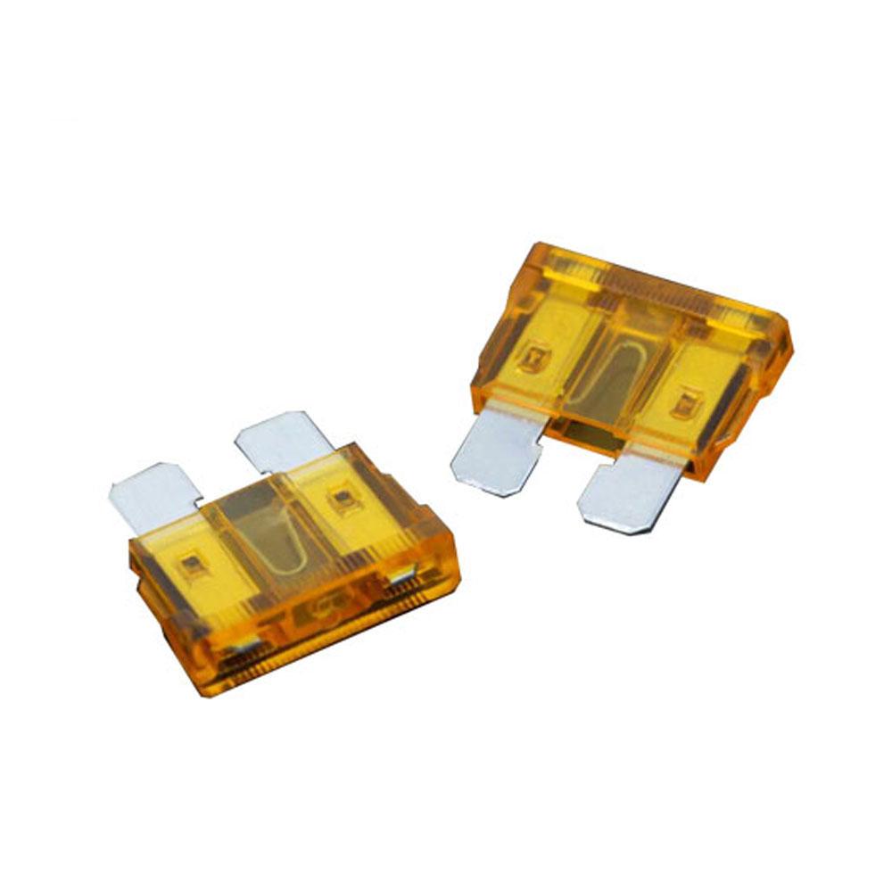 10pcs Medium Standard Blade Fuse Insert ZINC Pins 1A 2A 3A 5A 7.5A 10A 15A 20A 30A 40A 50A Refitted For Auto Car Truck Fuse Holders1