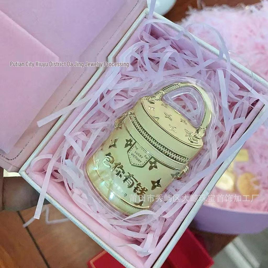 999 Feingold Geldbeutel Anhänger - Man glaubt, dass er Leiden heilt, Heiß verkaufendes Handy-Ketten Zubehör.