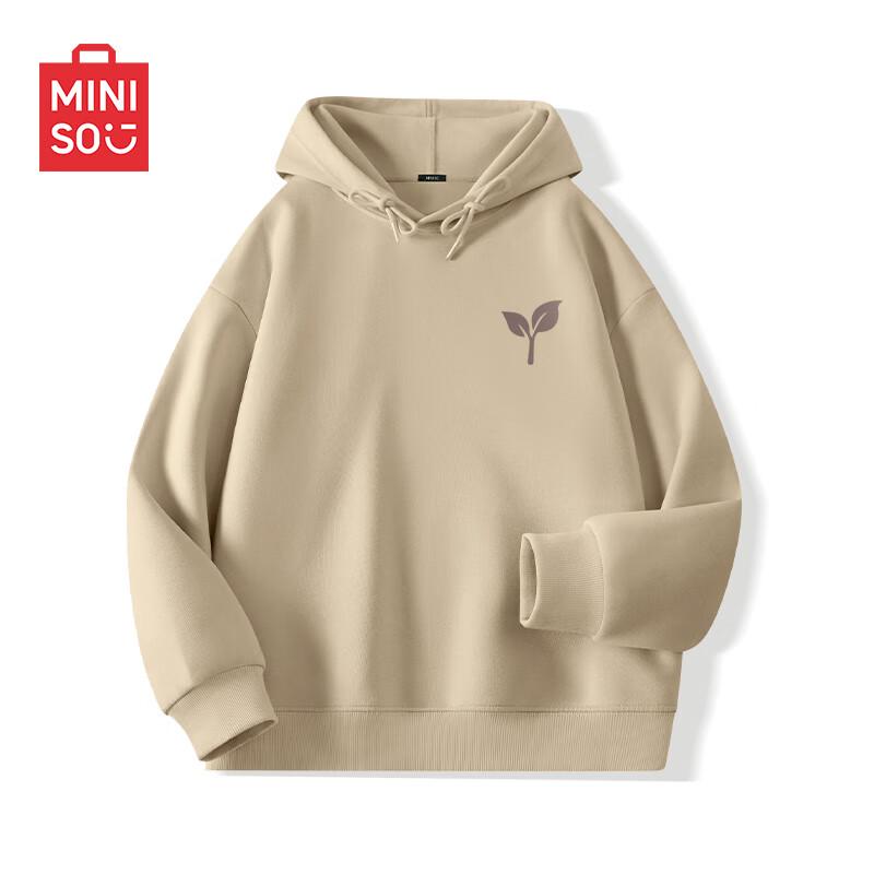 

MINISO Men s Heavyweight Hooded Pullover Sweatshirt 2XL