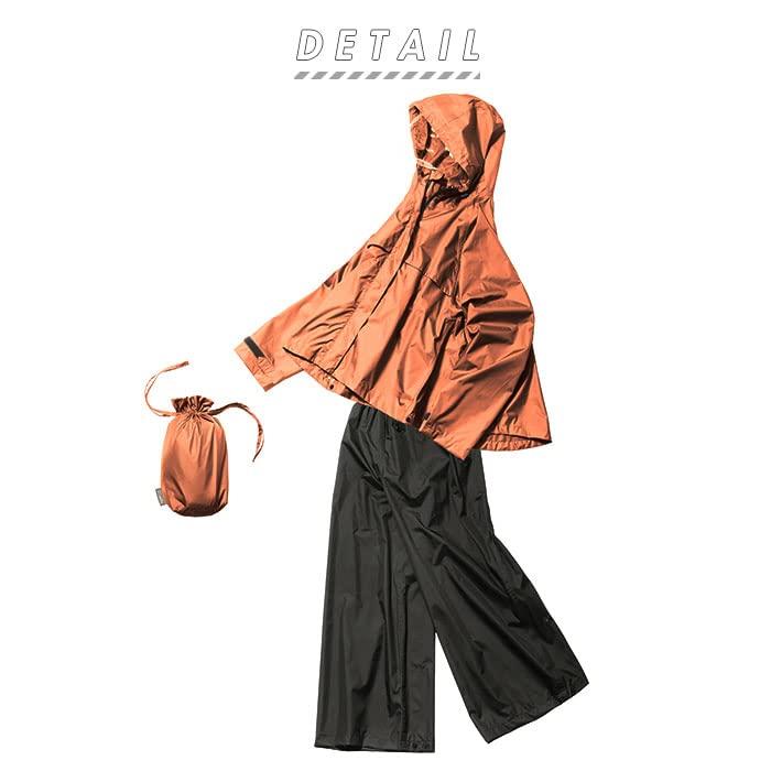 Rain Wear Wide Rain Suit Pink M [Mac]