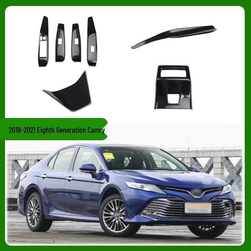 18-21 Camry Interior Protection and Window Switch Decor