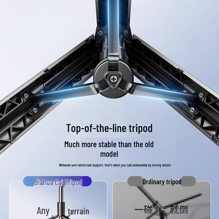 2025 Selfie Stick Tripod: Portable Anti-Shake Travel Phone Holder for Photography