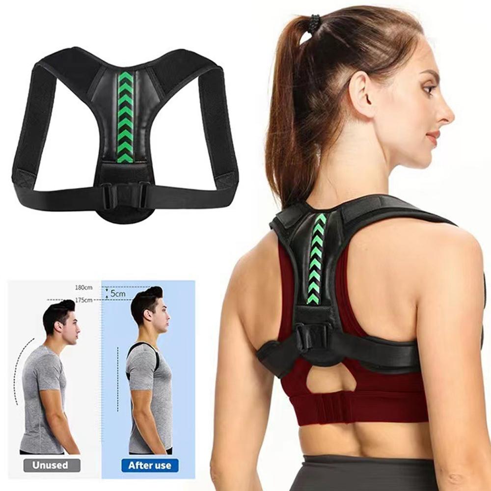 Unisex Adjustable Back Posture Corrector Belt Spine Support Belt Sport Upper Back Posture Corrector Brace Shoulder Support Vest