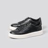 Spring Autumn Cowhide Board Shoes Men Original Sneakers Round Head Flat Heel Lace Up Sport Causal Shoes High Quality All Match