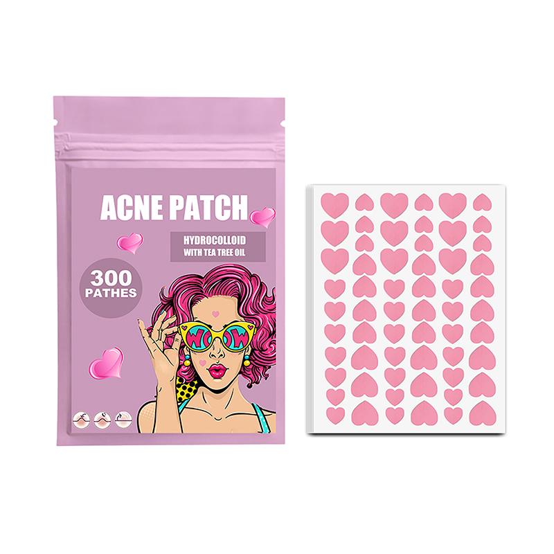 300/600/1200 Pcs/Set Heart Pimple Patch Acne Colorful Invisible Acne Removal Skin Care Stickers Concealer Face Spot Beauty