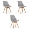 MARK Chair Gray X 3