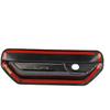 Korlot Carbon Fiber Car Rear Trunk Door Handle Cover Trim for Hyundai Santa Cruz 2022-2026
