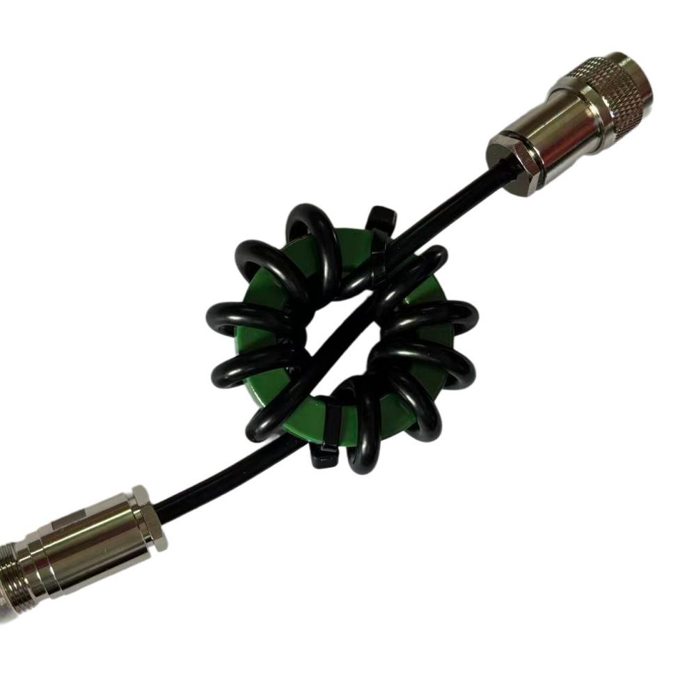 1.8-50MHz Anti-Interference HF Shortwave Choke Coil for High-Frequency Radio Suppression and RF Communication Testing Tool