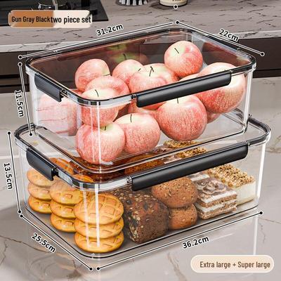 Boîte de rangement pour réfrigérateur de qualité alimentaire ZISIZ