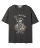 CNVS Betty Boop In New York Oversized Short Sleeve T-Shirt_Charcoal