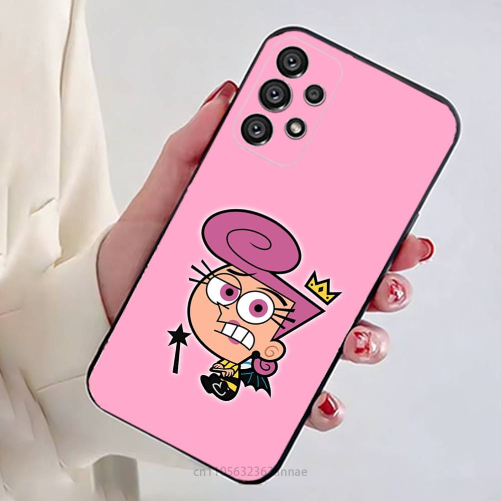 C-Cosmo and W-Wanda Phone Case for Samsung Galaxy A73,23,53,33,14,24,13,72,22,52,32,54,A34 Soft Cover