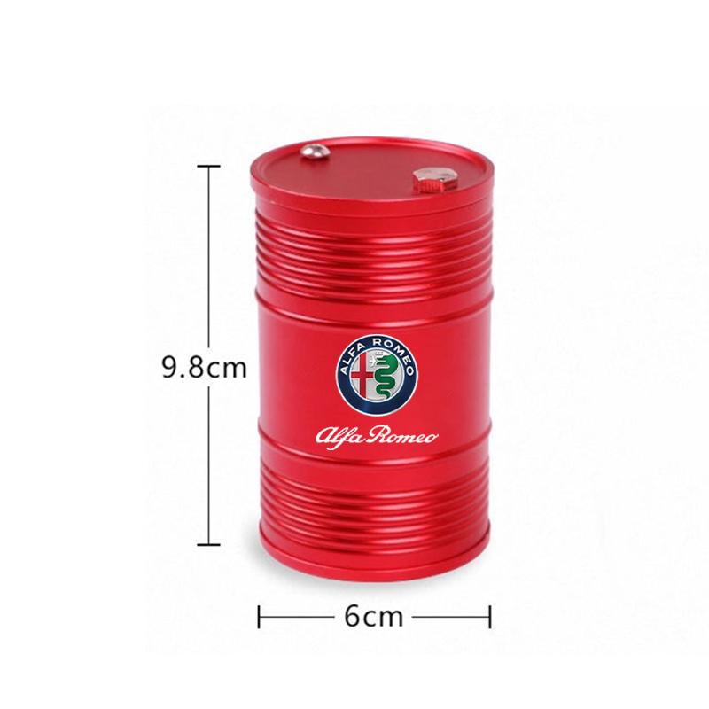 Car Cigarette Ashtray Cup Portable Ashtray For Alfa Romeo STELVIO Giulia 159 Giulietta 147 Mito 156 MTO Sportiva Car Accessories