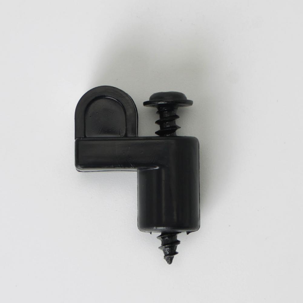 Nylon Screen Clips 12/24/48pcs Window Screen Clips with Screws Storm Window Fasteners for Winter Screens Offset Screen Door