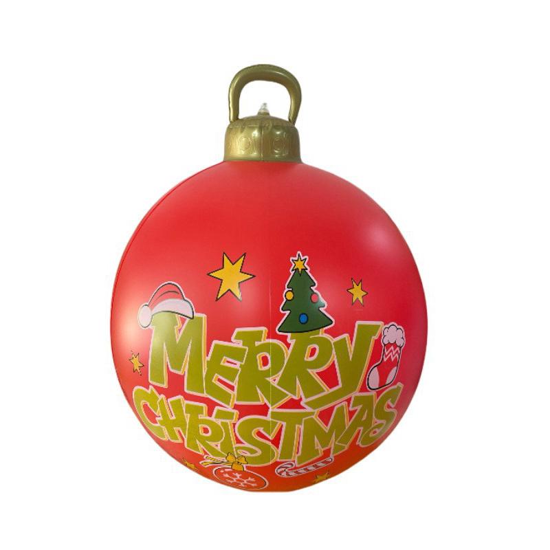 Christmas Decorations Outdoor Festival Venue Layout Festival Party Decoration 60cm Christmas Ball