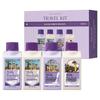 Baby Powder Travel Kit – Shampoo, Treatment, Body Wash & Lotion Set, Korean