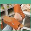 New Slippers Plussize Thicksoled Casual Oneline Fishmouth Shoes