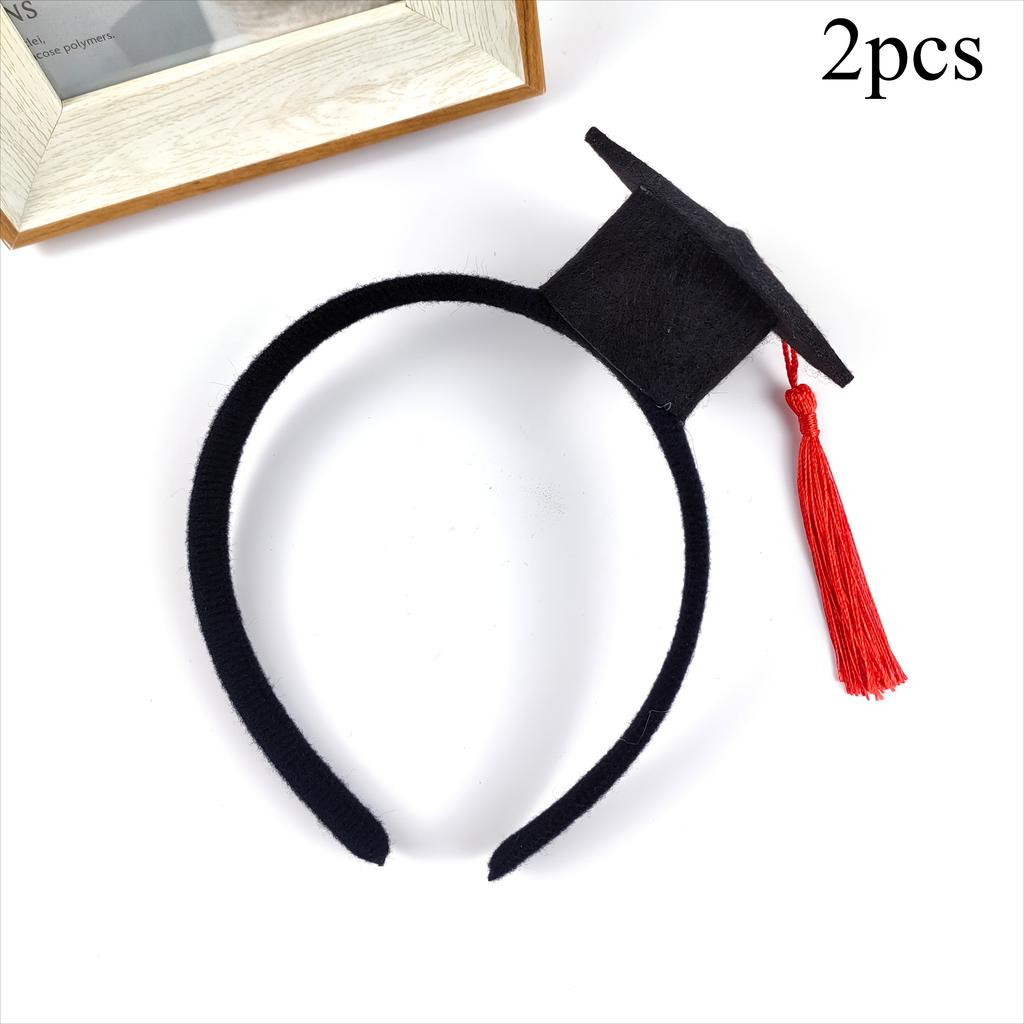 Mini Doctor Hat Graduation Season Mini Doctor Hat Celebrate Party Mini Bachelor Hat Hairpin Small Graduation Hat with Tassels