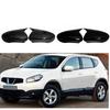 Car Rearview Side Mirror Cover Wing Cap Fit For  Nissan Qashqai J10 2007 2008 2009 2010 2011 2012 2013 2014 Rear View Case Trim