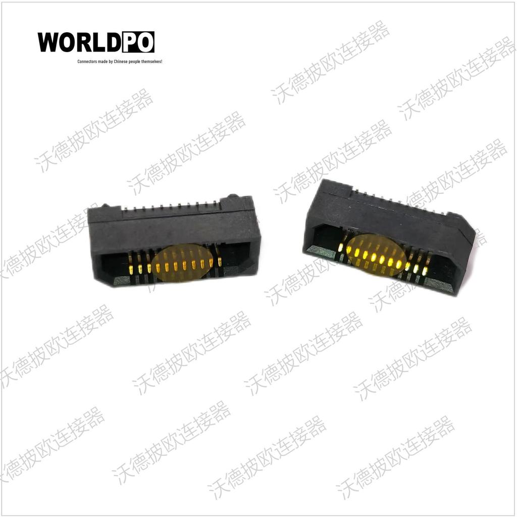 ERF8 0.8mm 22-Pin Female Connector, 2 Rows, 10mm Mating Height