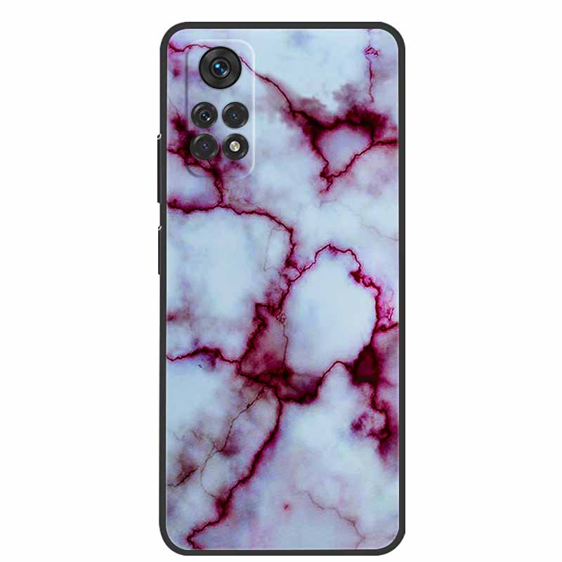 Pro pouzdro Xiaomi Redmi Note 11 Mramorové Silikonové TPU Měkké Zadní Kryt Pouzdro na Telefon pro Redmi Note 11S 11 S Funda Roztomilé Nárazuvzdorné Coque