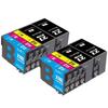 27XL Ink Cartridges EJET 10 Pack Compatible for 27XL for WorkForce WF 3620 DWF WorkForce WF 3640 DTWF