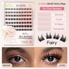 Befer Self-Adhesive Lash Clusters Clear Pre-Glued Eyelashes Cluster 150pcs Manga Natural Makeup Fluffy False Eyelashes Supplier