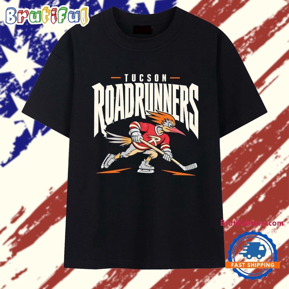 Tucson Hockey Graphic Tee Vintage Mascot Cotton Shirt