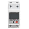 Multifunctional Power Meter 1 Phase LCD Display Energy Monitor 200‑250V for Electrical Safety