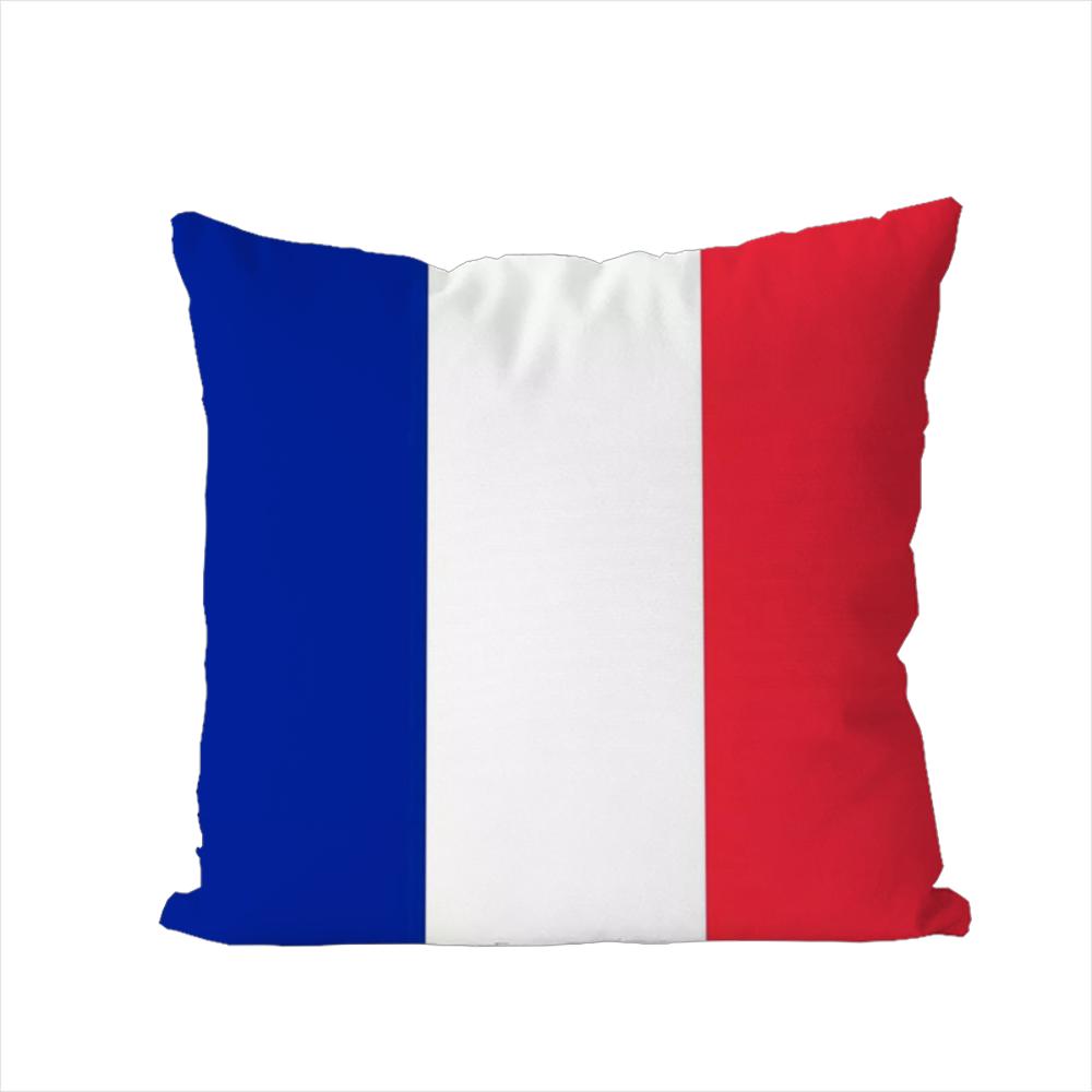 Flag Pillow Case For Car Sofa Decorative Home Doublesided Print Plush Square Throw Pillow Cushion Cover
